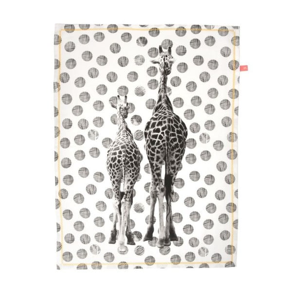 Kuhinjski ručnik Giraffes Dots, 50x70 cm