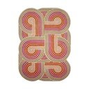 Ružičasti ručno rađen vunen tepih 160x230 cm Spiral Shaped  – Flair Rugs