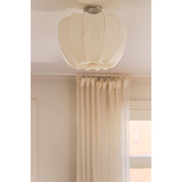Krem tekstilna stropna svjetiljka ø 50 cm Pion – Jotex-image-2