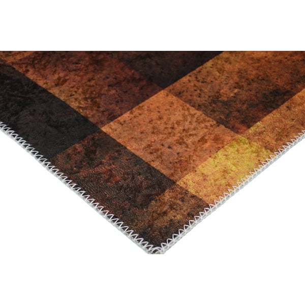 Narančasti perivi tepih 120x180 cm - Vitaus-image-2