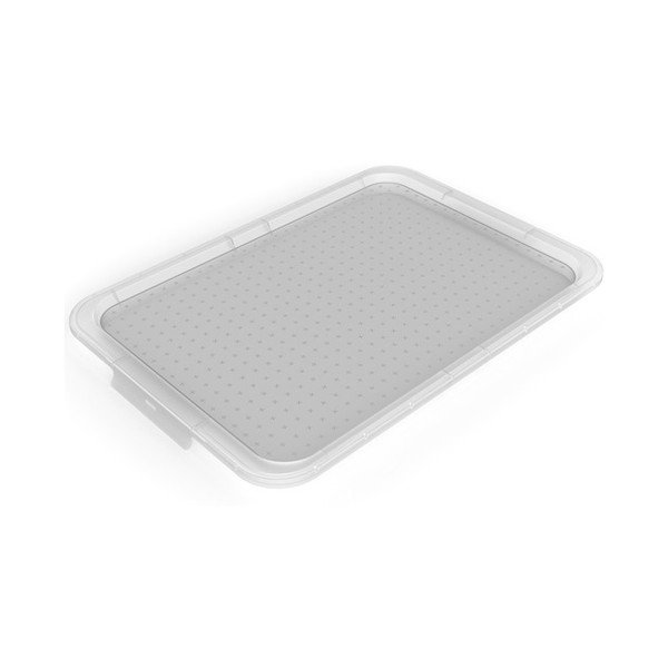Bijeli plastičan poklopac za kutiju za pohranu 57x39x3 cm Albris – Rotho