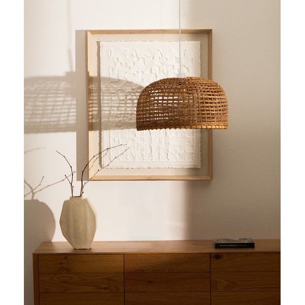Sjenilo u prirodnoj boji ø 52 cm Dakira – Kave Home-image-1