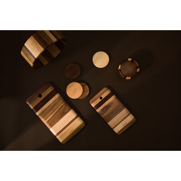 Drvena zdjelica za posluživanje u prirodnoj boji Nover – Kave Home-image-2