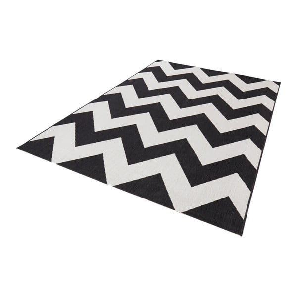 Crno-bijeli tepih prikladan za eksterijer Bougari Unique, 120 x 170 cm-image-2