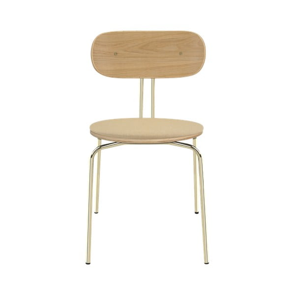 Bež/u zlatnoj boji blagovaonska stolica Curious – UMAGE-image-2