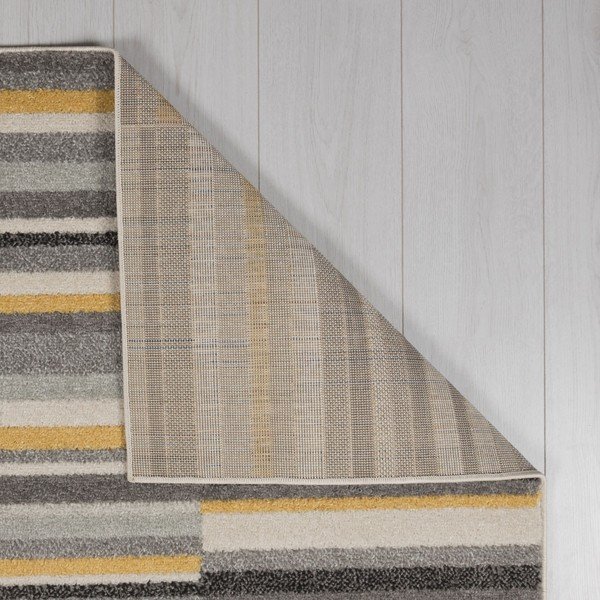 Sivo-žuti tepih Flair Rugs Urban Lines, 100 x 150 cm-image-3