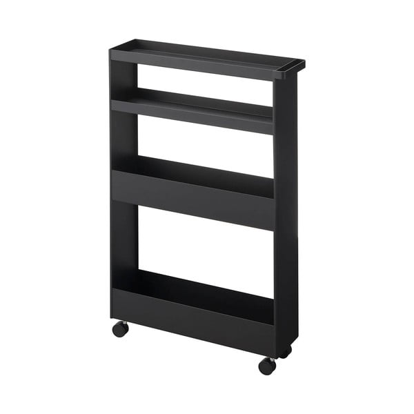 Mat crna željezna kupaonska polica 48x80,5 cm Tower – YAMAZAKI