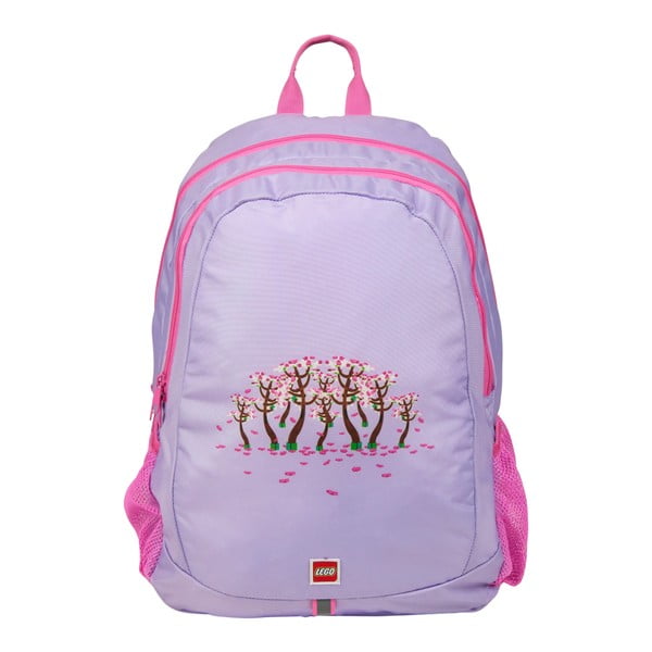 Dječji ruksak 25 l Purple Cherry Blossom – LEGO®