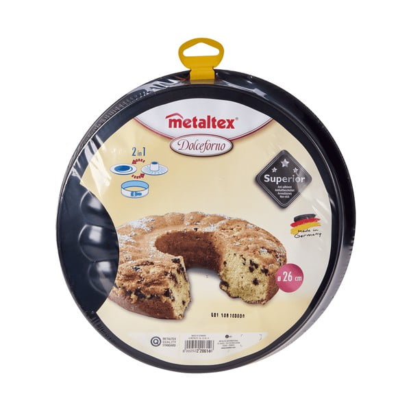 Kalup za pečenje torte i kuglofa Metaltex Springform, ø 26 cm-image-1
