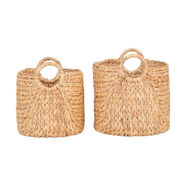 Košare u setu 2 kom od vodenog zumbula ø 35x37 cm Passo – House Nordic