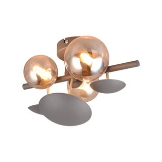 Siva/u zlatnoj boji zidna lampa Bubble – Trio Select