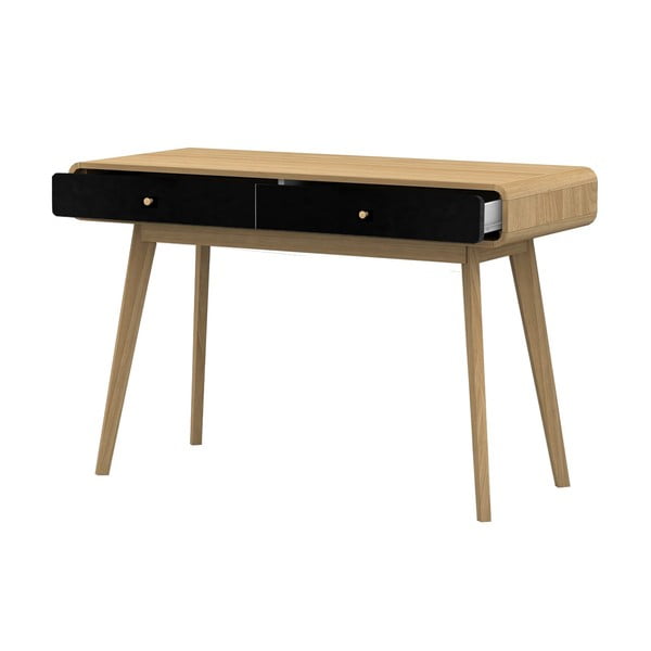 Radni stol u dekoru hrasta 50x120 cm Cassie - Støraa-image-1