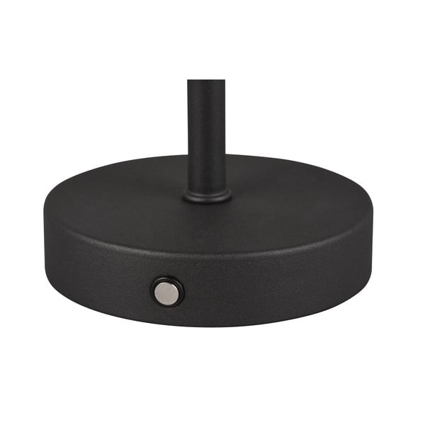 Mat crna LED stolna lampa s mogućnošću zatamnjivanja (visina 30 cm) Jeff – Reality-image-3