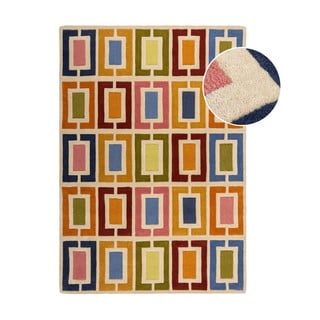 Ručno rađen vunen tepih 160x230 cm Retro Blocks – Flair Rugs