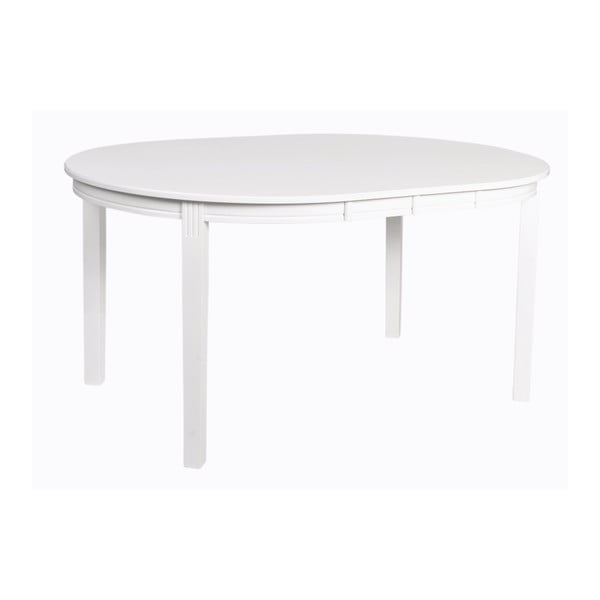 Bijeli blagovaonski stol Rowico Wittskar, 150 x 107 cm