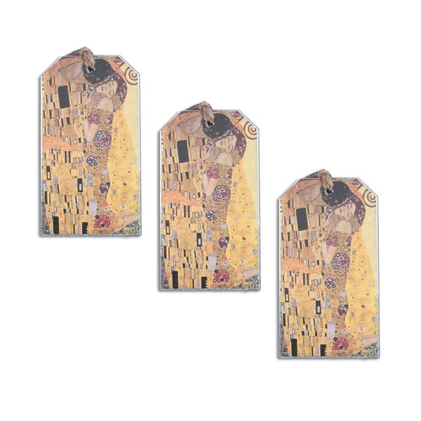 Gustav Klimt - skup od tri oznake u knjizi Kiss