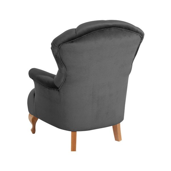 Antracit fotelja Max Winzer Camilla Velor-image-2