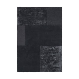 Antracitni tepih Asiatic Carpets Tate Tonal Textures, 200 x 290 cm