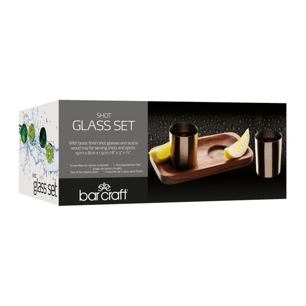 Set od 2 šalice s pladnjem Kitchen Craft Bar Craft-image-2