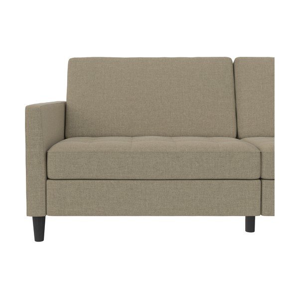 Bež sklopiva sofa 86 cm Presley – Støraa-image-1