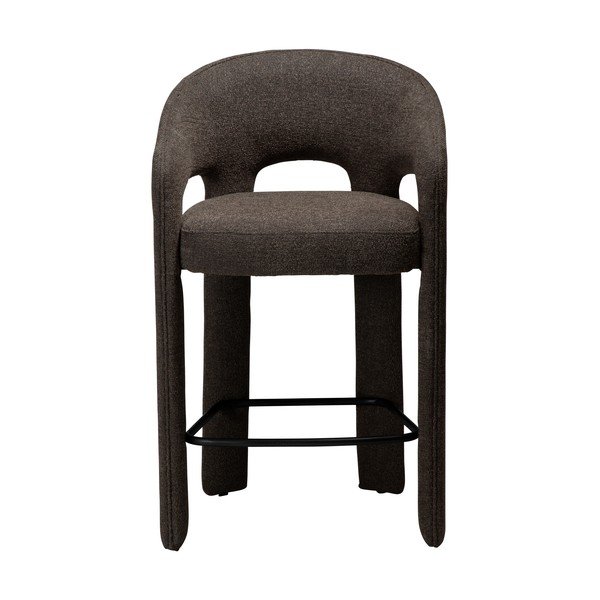 Smeđa barska stolica (visine sjedala 67 cm) Splendor – DAN-FORM Denmark-image-1