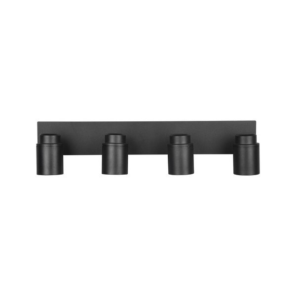 Mat crni metalni reflektor 19x52 cm Angelo - Trio-image-4