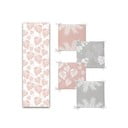 Nadstolnjak i set jastuka za sjedenje 5 kom Tropical Leaves – Mila Home