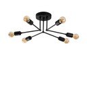 Crna stropna svjetiljka Sparrow – Opviq lights