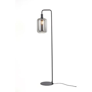 Crna podna lampa (visina 155 cm) Lekar - Light & Living