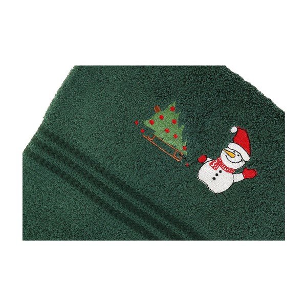 Set od 2 ručnika Corap Green Snowman, 50 x 90 cm-image-3