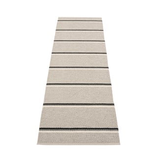 Siva/bež unutarnja i vanjska staza 70x240 cm Olle Grey Linen – Pappelina