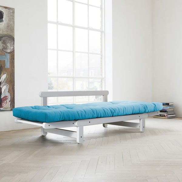 Sofa na razvlačenje Karup Beat White / Horizon Blue-image-3