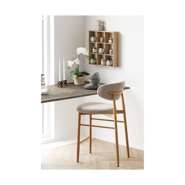 Polica s više razina od masivnog bora u prirodnoj boji 46 cm Moss – House Nordic-image-3