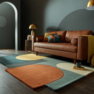 Ručno rađen vunen tepih 150x240 cm Lozenge – Flair Rugs