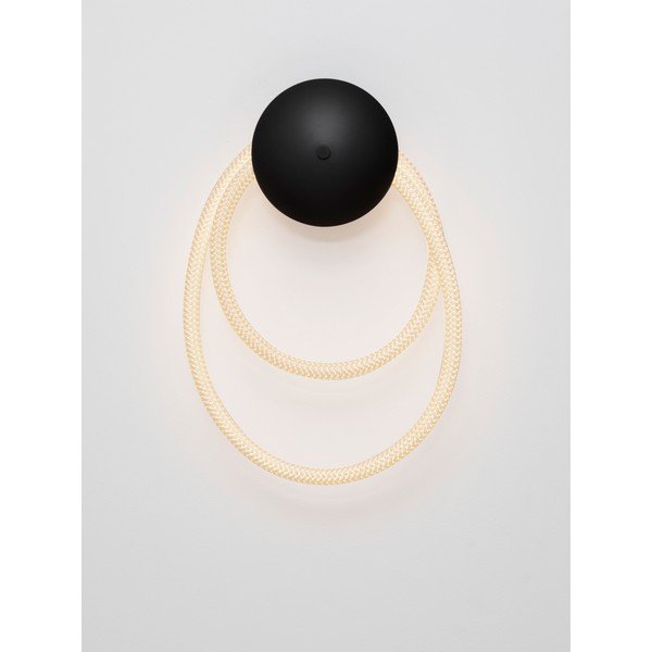 Bijela/mat crna željezna LED zidna lampa Ilane – Nova Luce-image-4