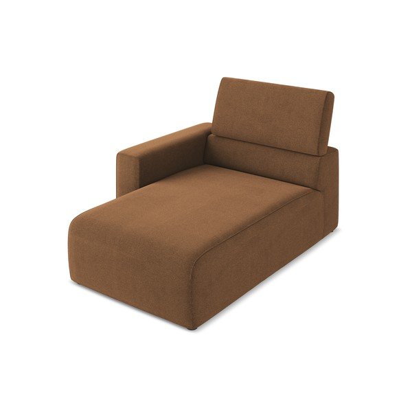 Smeđa modularna sjedeća garnitura (s lijevim kutom) Kalea – Makamii-image-3