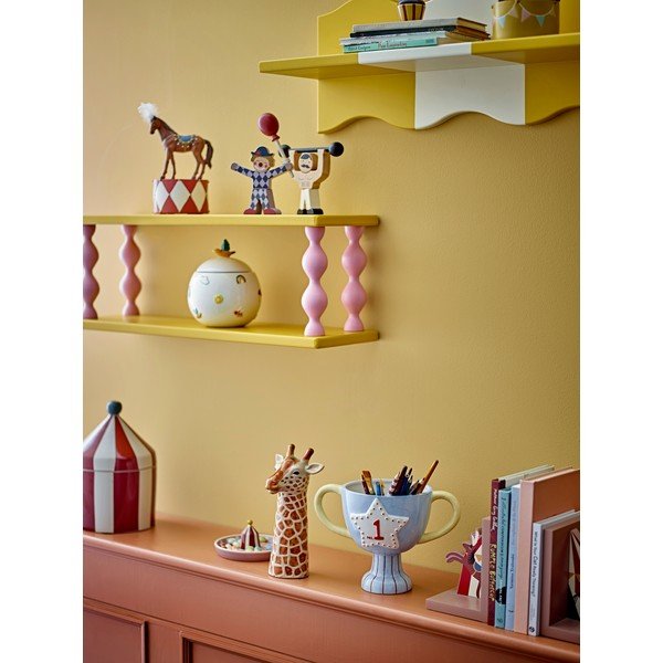 Keramička ručno oslikana ukrasna tegla za cvijeće Trophy – Bloomingville Mini-image-3