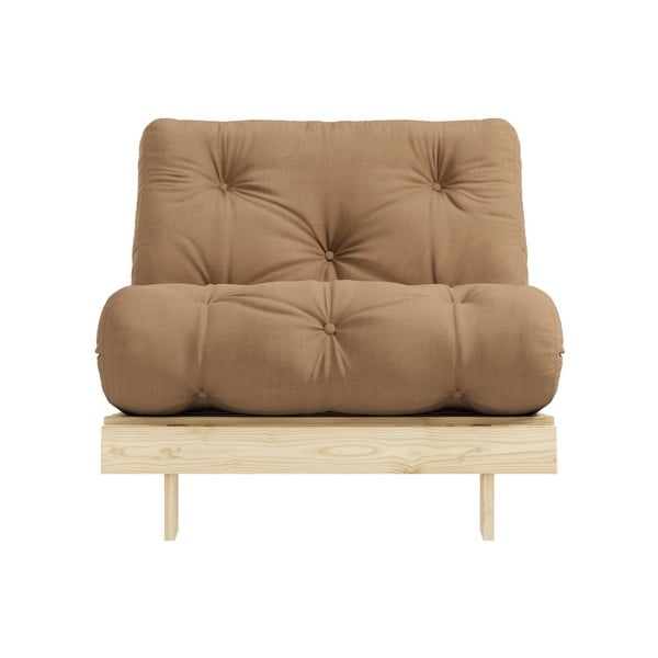 Podesiva fotelja Karup Design Roots Raw/Mocca-image-3