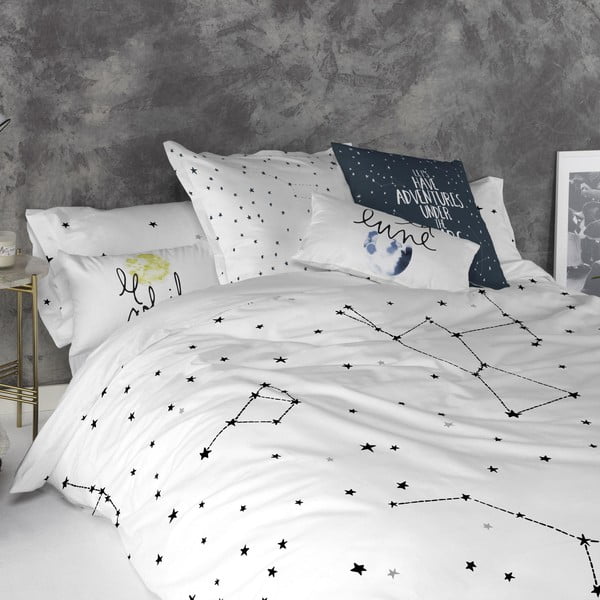 Set od dvije pamučne jastučnice Blanc Constellation 50 x 75 cm-image-2