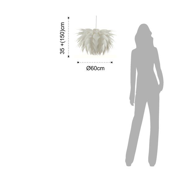 Bijela privjesna svjetiljka Tomasucci Berry-image-2