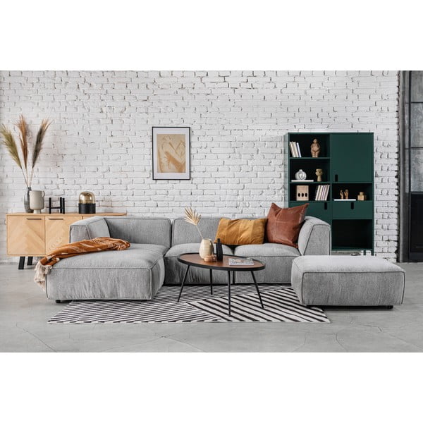 Svijetlosiva kutna garnitura Bonami Selection Fairfield, lijevi kut, 282 cm-image-1