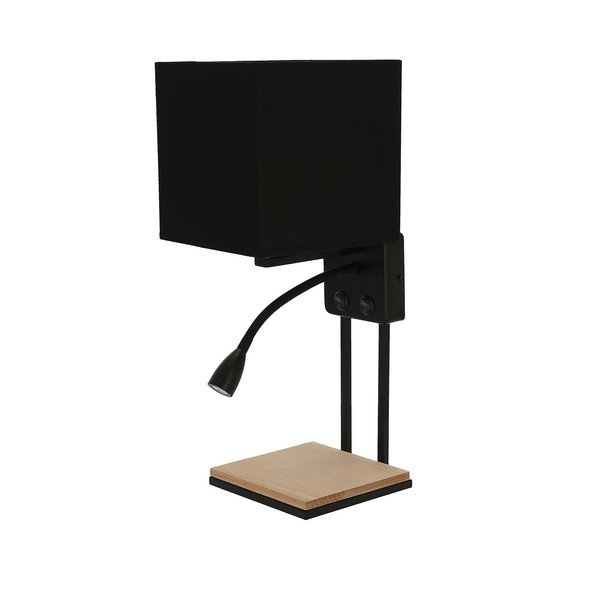 Crna zidna lampa Theo - Candellux Lighting-image-1