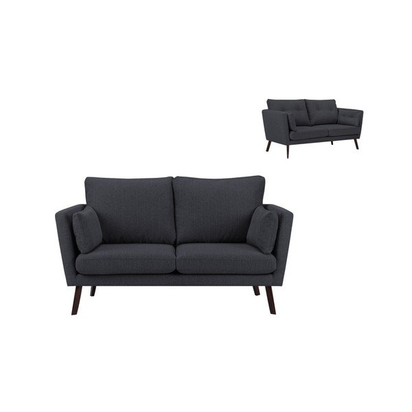 Tamno siva 2-sjeda kauč Mazzini Sofas Elena-image-1