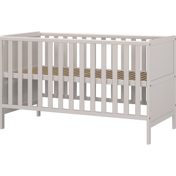 Krem dječji krevet od masivnog drveta 70x140 cm Alkmaar – Germania-image-3