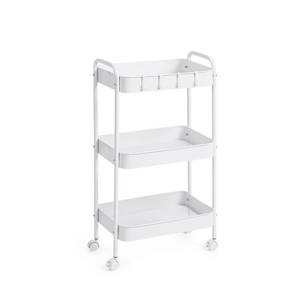 Metalna kolica za posluživanje na kotačima 29,5x41 cm Leiky – Yes Everyday-image-2