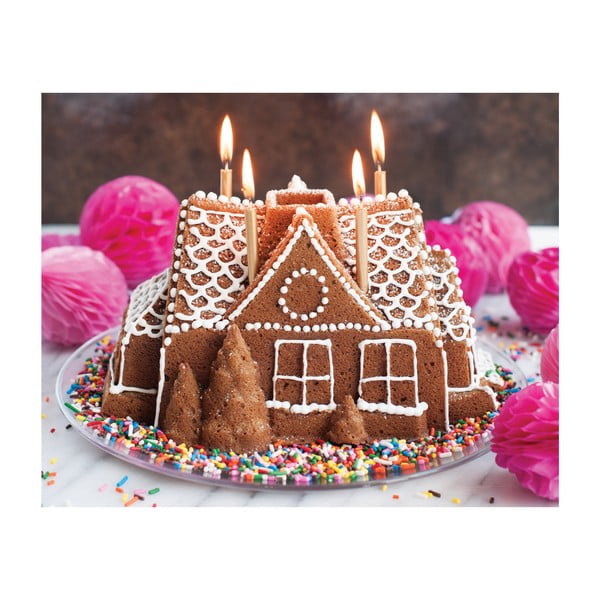 Kalup za tortu Nordic Ware Gingerbread House, 2,1 l-image-4