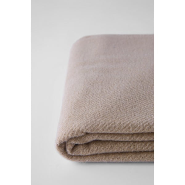 Smeđi pokrivač s pamukom Euromant Basics, 140 x 160 cm-image-1