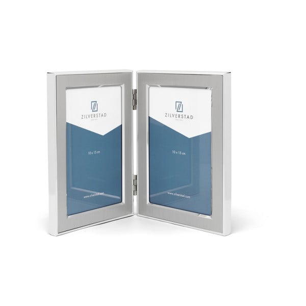 Metalni stojeći okvir u srebrnoj boji 26x18 cm Padua – Zilverstad