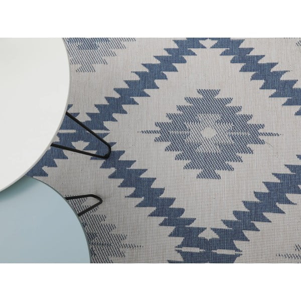 Tepih za eksterijer plavo-bež boje NORTHRUGS Malibu, 170 x 120 cm-image-4
