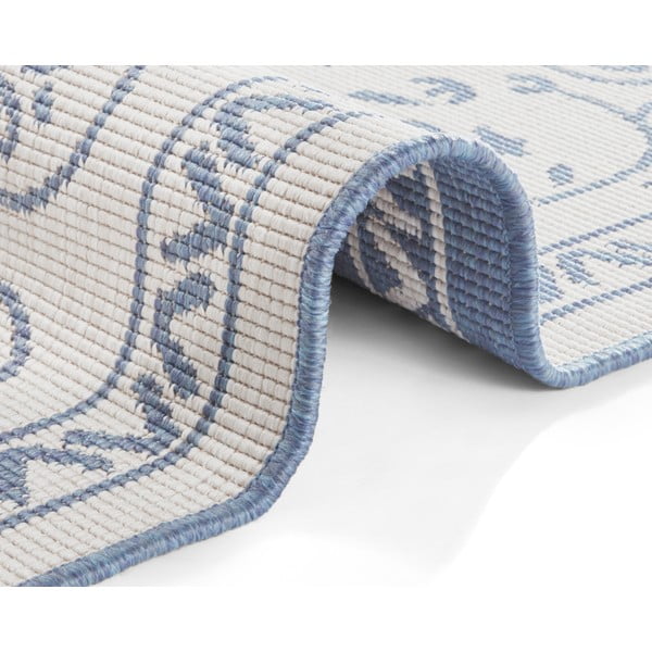 Plavo-krem vanjski tepih NORTHRUGS Leyte, 160 x 230 cm-image-3